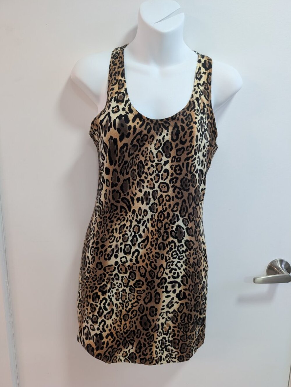 NEW Leopard Print Bodycon Mini Dress